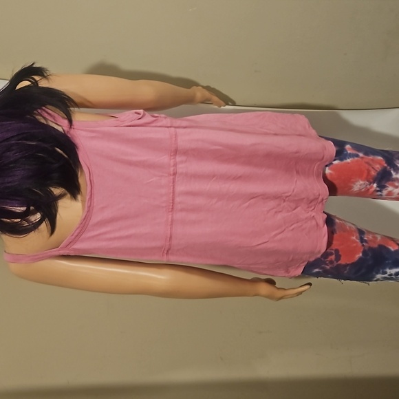 Mossimo Dirty Rose Pleated Tank Top - Picture 3 of 6